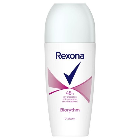 REXONA Biorythm Antyperspirant damski w kulce 50 ml REXONA Biorythm Antyperspirant damski w kulce 50 ml