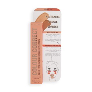 REVOLUTION Colour Correcting Korektor W Sztyfcie Do Ujednolicenia Kolorytu Skóry Odcień Red/Peach