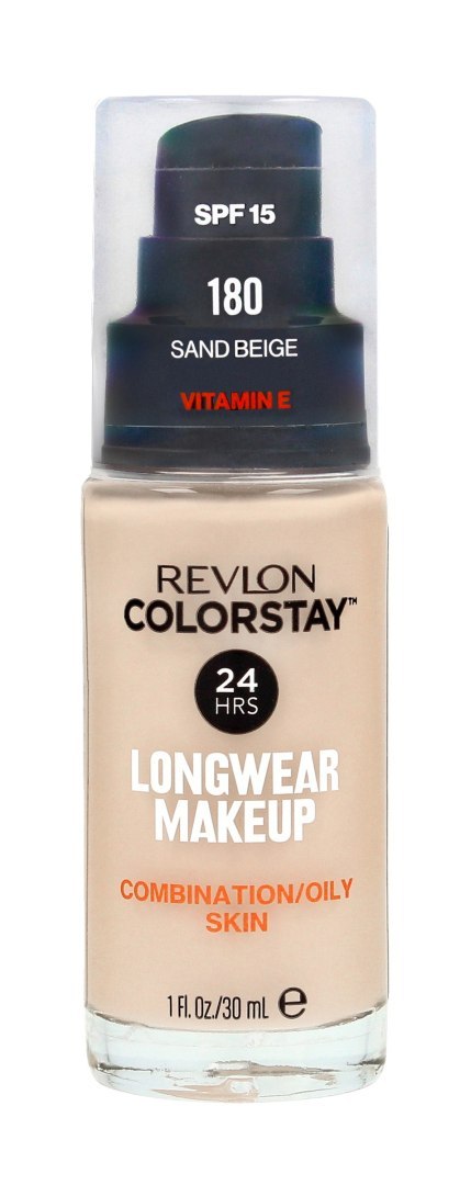 Revlon Colorstay 24H Podkład kryjąco-matujący nr 180 Sand Beige - cera mieszana i tłusta 30 ml