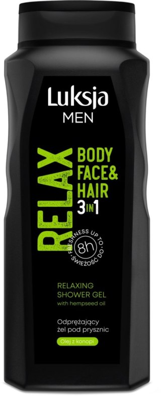 SAR LUKSJA Żel p/prysznic 500ml Men Relax