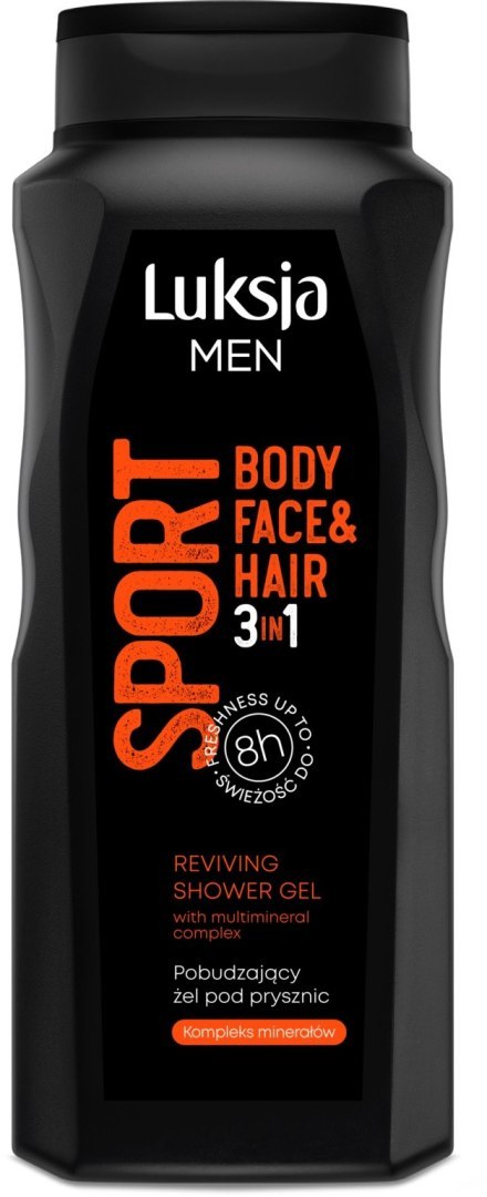 SAR LUKSJA Żel p/prysznic 500ml Men Sport