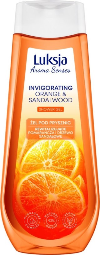 SAR LUKSJA Żel p/prysznic 500ml Orange