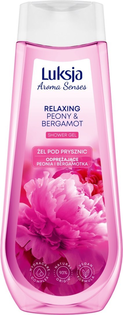 SAR LUKSJA Żel p/prysznic 500ml Peony