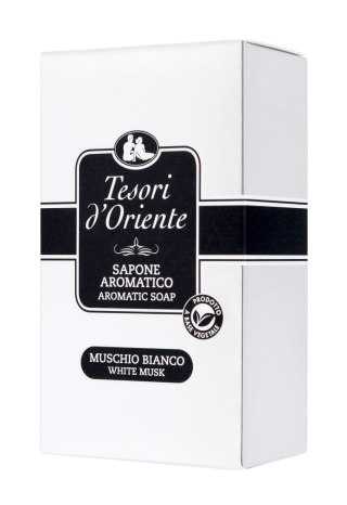 TESORI D`ORIENTE Aromatyczne Mydło w kostce - Muschio Bianco 125g