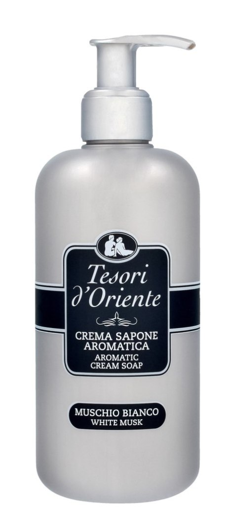 TESORI D`ORIENTE Kremowe Mydło w płynie - Muschio Bianco 300ml