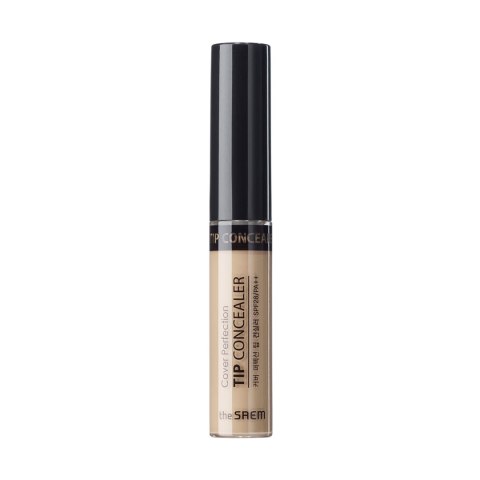 THE SAEM Cover Perfection Tip Concealer Korektor do twarzy 01 Clear Beige THE SAEM Cover Perfection Tip Concealer Korektor do twarzy 01 Clear Beige