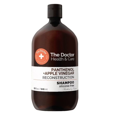 The DOCTOR Health & Care Szampon do włosów rekonstruujący Ocet Jabłkowy + Pantenol 946 ml The DOCTOR Health & Care Szampon do włosów rekonstruujący Ocet Jabłkowy + Pantenol 946 ml