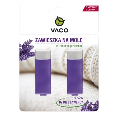 VACO Zawieszka na mole - zapach dzikiej lawendy 1op.-2szt VACO Zawieszka na mole - zapach dzikiej lawendy 1op.-2szt