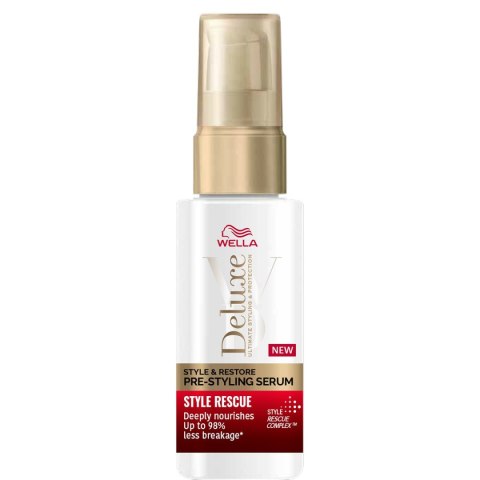 WELLA DeLuxe Serum do włosów Style Rescue 50ml WELLA DeLuxe Serum do włosów Style Rescue 50ml