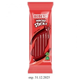 Bebeto 160g Wacky Sticks żelki kable (24)[D]