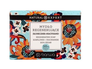 BARWA Natural Expert Mydło regenerujące w kostce Słonecznik 100 g