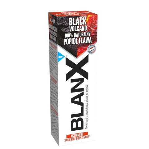 BLANX Pasta do zębów wybielająca - Black Volcano 75ml BLANX Pasta do zębów wybielająca - Black Volcano 75ml