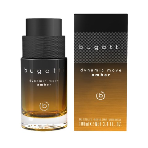 BUGATTI Dynamic Move Amber Woda toaletowa dla mężczyzn 100ml