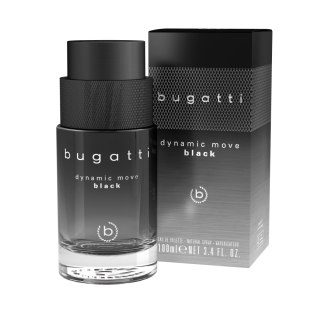 BUGATTI Dynamic Move Black Woda toaletowa dla mężczyzn 100ml