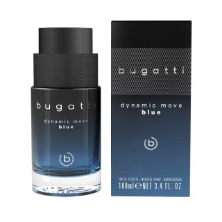 BUGATTI Dynamic Move Blue Woda toaletowa dla mężczyzn 100ml