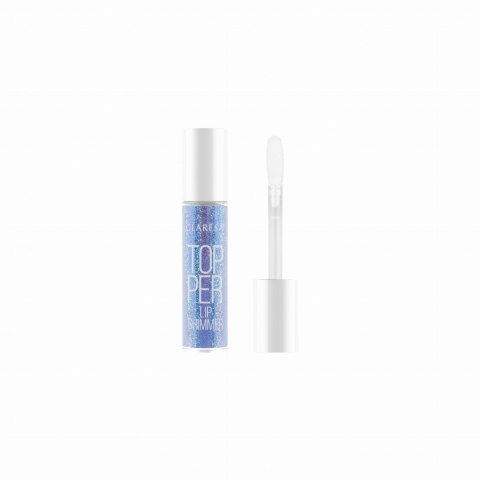 CLARESA Topper Lip Shimmer Błyszczyk do ust 02 Blew Blue