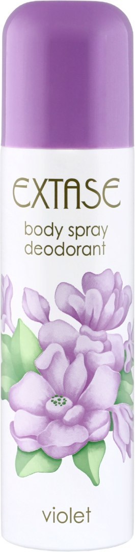 EXTASE Dezodorant body spray VIOLET 150 ml