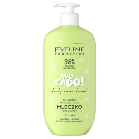 EVELINE Daily Care Hero! Głęboko nawilżające mleczko odżywcze - Avocado 350 ml