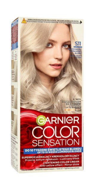 Garnier Color Sensation Krem koloryzujący S11 Ultra Smoky Blond - Przydymiony Ultrajasny Blond 1op.