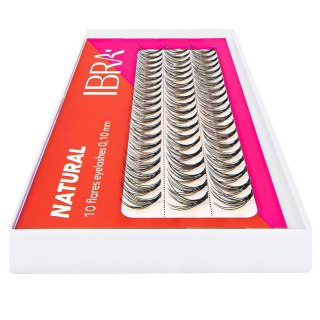 IBRA Kępki rzęs NATURALS 0.10-C-Mix 8,10,12mm 1op.