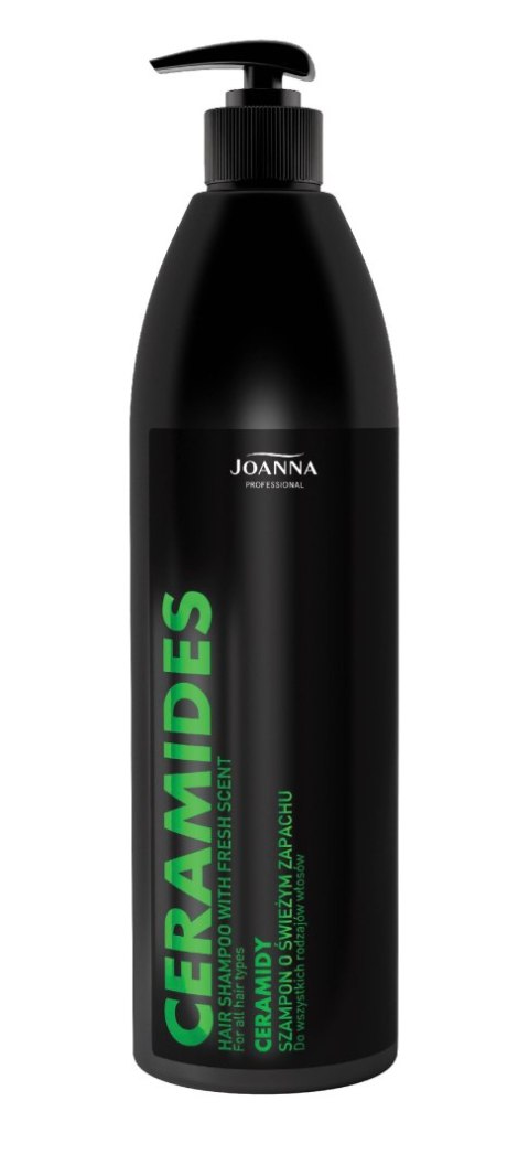 JOANNA PROFESSIONAL CERAMIDY Szampon o świeżym zapachu 1000ml JOANNA PROFESSIONAL CERAMIDY Szampon o świeżym zapachu 1000ml