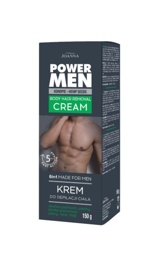 JOANNA Power Men Krem do depilacji ciała 150 g