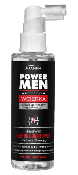 JOANNA Power Men Wcierka wzmacniająca - terapia do włosów wypadających 100 ml