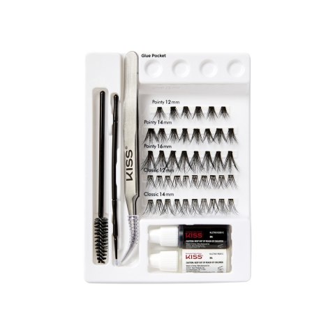 KISS Lash Couture Kępki Sztucznych Rzęs 3D Lash Mapping Kit 1op.