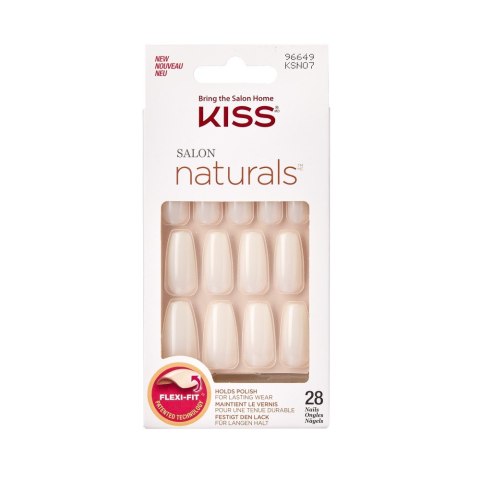 KISS Salon Sztuczne Paznokcie Naturals - Walk on Air 1op.(28szt)