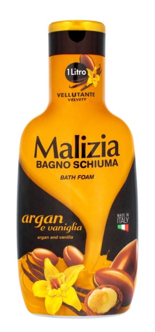 MALIZIA Płyn do kąpieli Argan & Wanilia 1000 ml