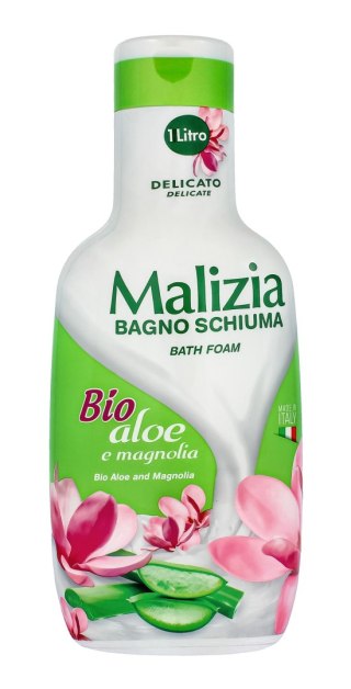 MALIZIA Płyn do kąpieli Bio Aloes i Magnolia 1000 ml