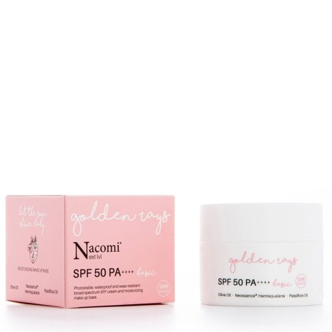 NACOMI Next Lvl Nawilżająco Ochronny Krem do twarzy SPF50 - Basic 50ml NACOMI Next Lvl Nawilżająco Ochronny Krem do twarzy SPF50 - Basic 50ml