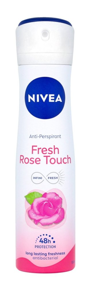 NIVEA Antyperspirant damski w sprayu Fresh Rose Touch 150 ml