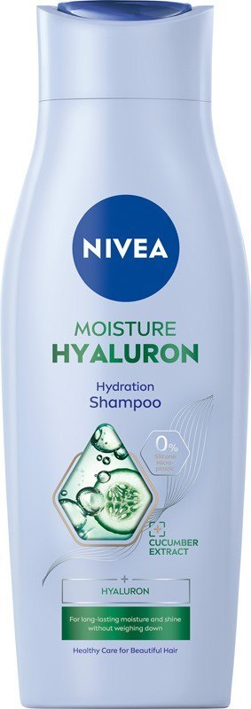 NIVEA Nawilżający szampon do włosów Moisture Hyaluron 400 ml