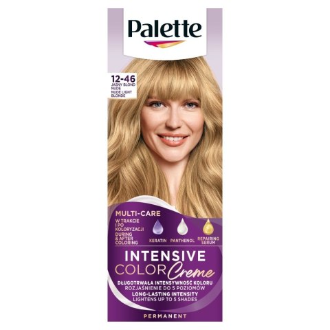 PALETTE Intensive Color Creme Krem koloryzujący nr 12-46 - jasny blond nude 1op.