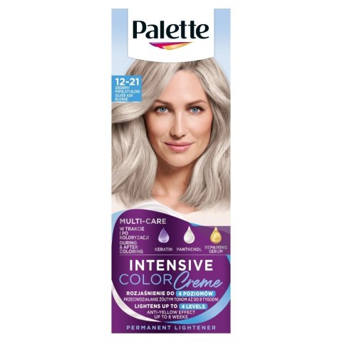 Palette Intensive Color Creme Krem koloryzujący nr 12-21 Srebrny Popielaty Blond - 1op. Palette Intensive Color Creme Krem koloryzujący nr 12-21 Srebrny Popielaty Blond - 1op.