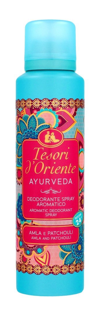 TESORI D`ORIENTE Aromatyczny Dezodorant w sprayu - Ayurveda 150ml TESORI D`ORIENTE Aromatyczny Dezodorant w sprayu - Ayurveda 150ml