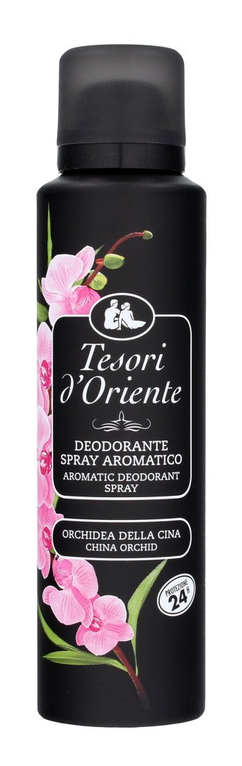 TESORI D`ORIENTE Aromatyczny Dezodorant w sprayu - Chińska Orchidea 150ml TESORI D`ORIENTE Aromatyczny Dezodorant w sprayu - Chińska Orchidea 150ml