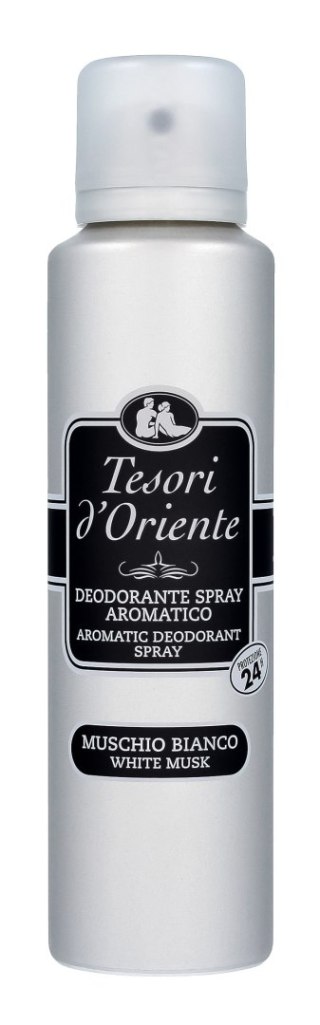 TESORI D`ORIENTE Aromatyczny Dezodorant w sprayu - Muschio Bianco 150ml