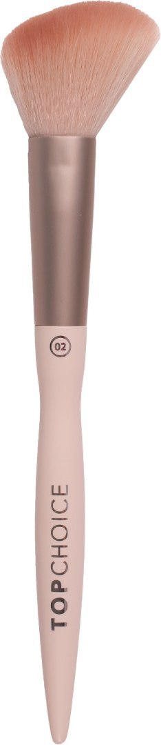 TOP CHOICE Professional Pędzel Softness nr 02 - do różu,bronzera i rozświetlacza (30031)