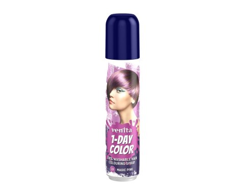 VENITA 1- Day Color Spray koloryzujący do włosów - nr 13 Magic Pink (różowy) 50ml VENITA 1- Day Color Spray koloryzujący do włosów - nr 13 Magic Pink (różowy) 50ml