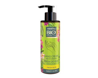 VENITA Bio Natural Care Krem do rąk nawilżający - Świeży Aloes 100ml