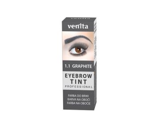 VENITA Eyebrow Tint Profesjonalna Farba do brwi w proszku - 1.1 Graphite (grafitowa) 1op.