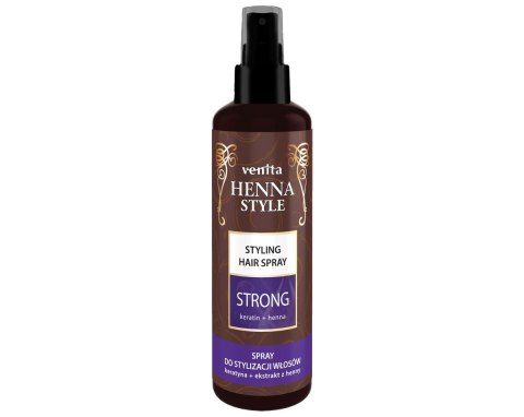 VENITA Henna Style Spray do stylizacji włosów - Strong 200ml VENITA Henna Style Spray do stylizacji włosów - Strong 200ml