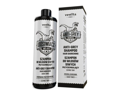 VENITA Men Szampon przyciemniający do włosów siwych - ciemne tony 200ml