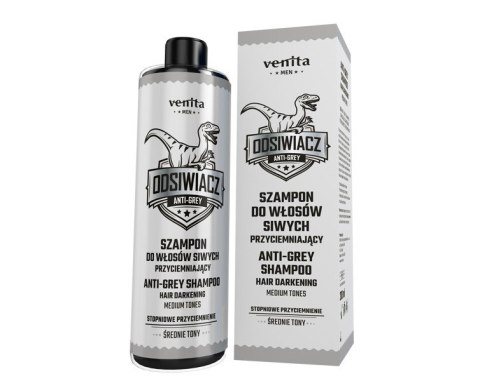 VENITA Men Szampon przyciemniający do włosów siwych - średnie tony 200ml VENITA Men Szampon przyciemniający do włosów siwych - średnie tony 200ml