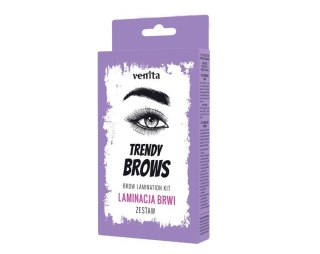 VENITA Trendy Brows Zestaw do laminacji brwi 1op.