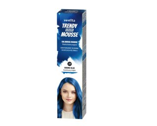 VENITA Trendy Color Mousse Pianka koloryzująca do włosów - 39 Cosmic Blue (Kosmiczny Błękit) 75ml