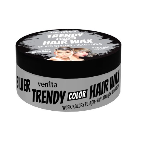 VENITA Trendy Wosk do włosów Silver 75 g VENITA Trendy Wosk do włosów Silver 75 g