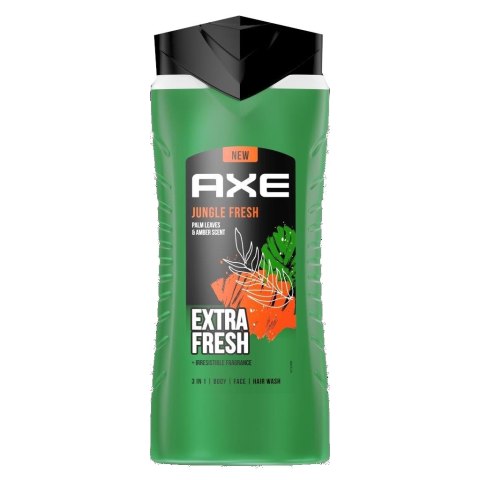 AXE Jungle Fresh Żel pod prysznic dla mężczyzn 3w1 400 ml AXE Jungle Fresh Żel pod prysznic dla mężczyzn 3w1 400 ml